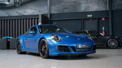 Blauw, metallic lak Occasion 2017 Porsche 911 Carrera GTS Sport Coupé | € 119.950 (Eerlijke prijs)