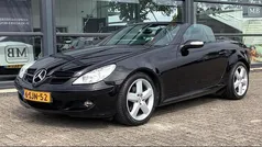 Zwart, metallic lak Gebruikt 2004 Mercedes SLK200 Cabriolet | € 8.995 (Super prijs)