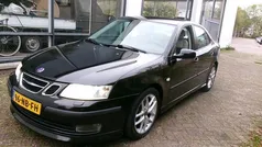 Zwart Gebruikt 2003 Saab 9-3 Aero Sedan | € 2.750 (Super prijs)