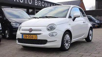 Wit Occasion 2016 Fiat 500 Lounge Hatchback | € 7.750 (Eerlijke prijs)