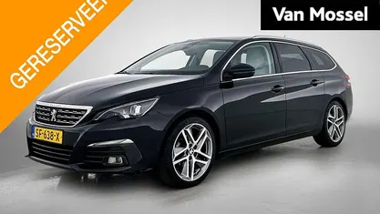 Occasion Peugeot 308 SW Premium 131 PK (96 kW) 2018 Zwart Stationwagen