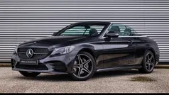 Grijs Gebruikt 2019 Mercedes C200 AMG line Cabriolet | € 34.900 (Eerlijke prijs)