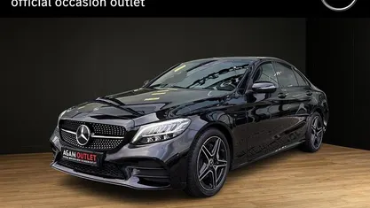 Occasion Mercedes C180 AMG 157 PK (115 kW) 2019 Zwart Sedan