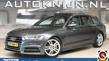 Grijs Occasion 2017 Audi A6 S-Line Stationwagen | € 23.495 (Super prijs)