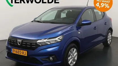 Blauw Occasion 2022 Dacia Sandero Comfort Hatchback | € 12.840 (Eerlijke prijs)