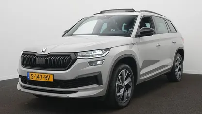 Grijs Gebruikt 2023 Skoda Kodiaq Business Line SUV | € 34.900 (Eerlijke prijs)