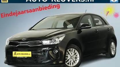 Zwart Gebruikt 2017 Kia Rio Hatchback | € 9.900 (Eerlijke prijs)