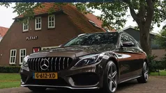 Bruin Gebruikt 2015 Mercedes C220 Prestige Stationwagen | € 11.945 (Eerlijke prijs)