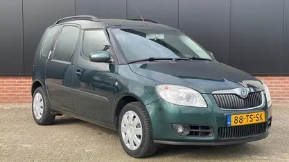 Occasion Skoda Roomster Style 86 PK (63 kW) 2007 Groen, metallic lak MPV