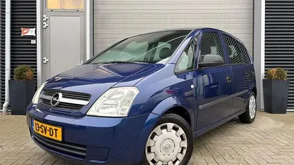 Blauw (metallic) Occasion 2005 Opel Meriva MPV | € 1.750 (Eerlijke prijs)