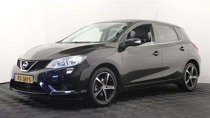 Zwart (metallic) Occasion 2016 Nissan Pulsar Tekna Hatchback | € 8.450 (Eerlijke prijs)