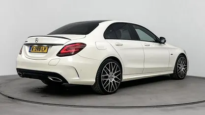 Wit Occasion 2021 Mercedes C300e Business Sedan | € 32.900 (Eerlijke prijs)