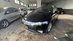 Zwart Gebruikt 2008 Honda Civic Sport Hatchback | € 2.399 (Super prijs)
