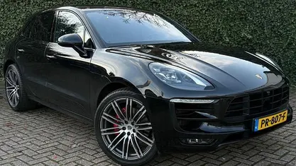 Occasion Porsche Macan Turbo Sport 400 PK (294 kW) 2016 Zwart SUV
