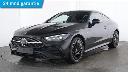 Zwart Gebruikt 2025 Mercedes E300 AMG line Coupé | € 67.945 (Eerlijke prijs)