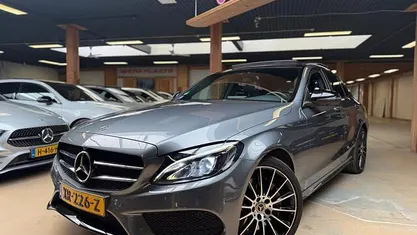 Occasion Mercedes C300 Prestige 245 PK (180 kW) 2018 Grijs Sedan