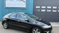 Zwart Gebruikt 2012 Honda Civic Sport Hatchback | € 7.750 (Goede deal)