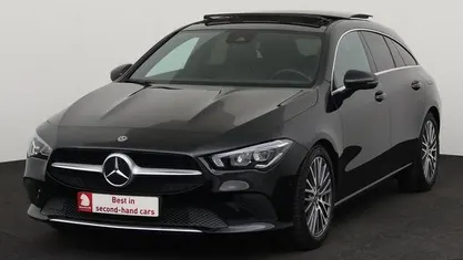 Zwart Gebruikt 2020 Mercedes CLA180 Shooting Brake Stationwagen | € 25.995 (Eerlijke prijs)