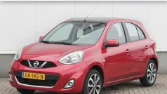 Rood Gebruikt 2014 Nissan Micra Tekna Hatchback | € 7.695 (Goede deal)