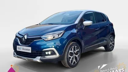 Twotone bleu ocean / gris pla Gebruikt 2018 Renault Captur Intens SUV | € 12.940 (Eerlijke prijs)