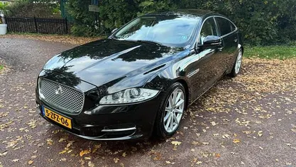 Zwart Gebruikt 2012 Jaguar XJ Portfolio Sedan | € 15.495 (Super prijs)