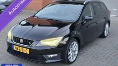 Zwart Gebruikt 2015 Seat Leon ST Stationwagen | € 12.950 (Eerlijke prijs)