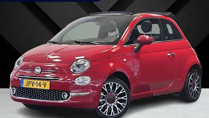 Rood Gebruikt 2024 Fiat 500C Red Cabriolet | € 18.940 (Eerlijke prijs)