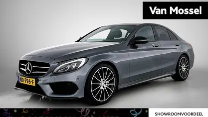 Occasion Mercedes C180 Sport Edition 157 PK (115 kW) 2017 Grijs Sedan