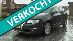 Zwart Gebruikt 2006 VW Passat Highline Stationwagen | € 1.799 (Goede deal)