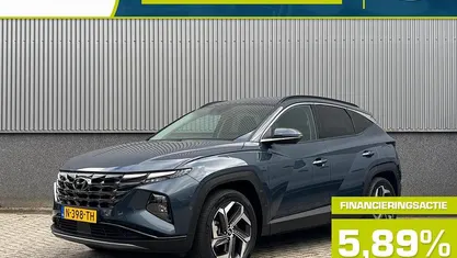 Blauw metallic Gebruikt 2022 Hyundai Tucson Premium SUV | € 31.235 (Eerlijke prijs)