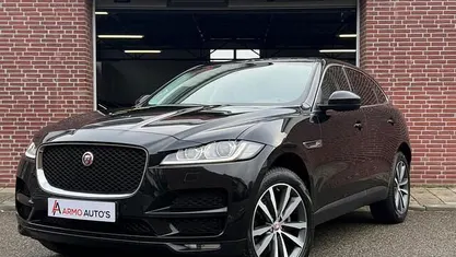 Occasion Jaguar F-Pace Portfolio 180 PK (132 kW) 2016 Zwart SUV