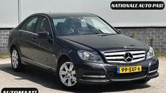 Zwart Gebruikt 2012 Mercedes C180 Avantgarde Sedan | € 8.450 (Goede deal)