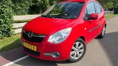 Rood Gebruikt 2009 Opel Agila Enjoy Hatchback | € 2.995 (Eerlijke prijs)