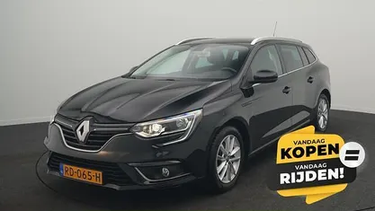 Occasion Renault Mégane GrandTour Zen 112 PK (82 kW) 2017 Zwart (metallic) Stationwagen