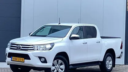 Wit Occasion 2019 Toyota HiLux Pickup | € 25.500 (Super prijs)