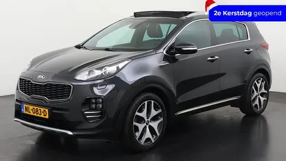 Zwart Gebruikt 2017 Kia Sportage GT-Line SUV | € 19.740 (Eerlijke prijs)