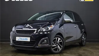 Zwart Occasion 2020 Peugeot 108 Allure Hatchback | € 9.000 (Eerlijke prijs)