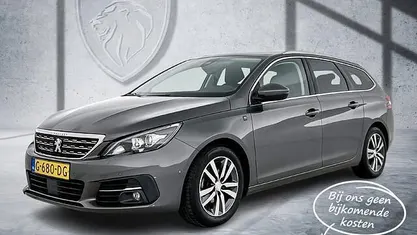 Grijs (metallic) Occasion 2019 Peugeot 308 SW Stationwagen | € 11.900 (Super prijs)