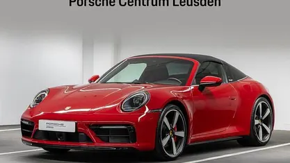 Occasion Porsche 911 Targa 4S 450 PK (330 kW) 2021 Rood Cabriolet