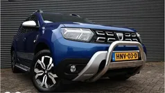 Blauw, metallic lak Gebruikt 2021 Dacia Duster Prestige SUV | € 17.950 (Eerlijke prijs)