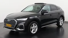 Metallic mythical black (0e) Gebruikt 2021 Audi Q5 Sportback S-Line SUV | € 48.945 (Eerlijke prijs)