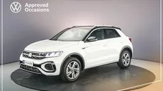 Wit Gebruikt 2022 VW T-Roc R-line SUV | € 29.900 (Eerlijke prijs)