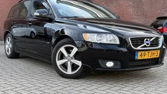 Zwart Gebruikt 2012 Volvo V50 Stationwagen | € 2.195 (Super prijs)