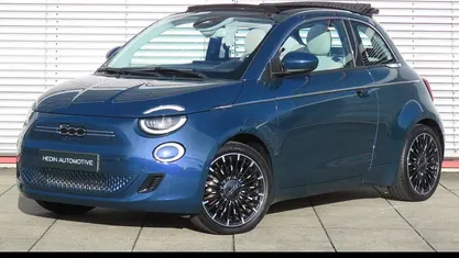 Occasion Fiat 500e La Prima 86 kW (118 PK) 2020 Groen Cabriolet