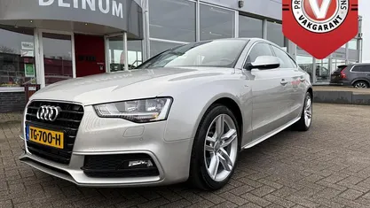 Occasion Audi A5 Sportback S-Line 177 PK (130 kW) 2015 Zilver Hatchback