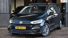 Zwart Gebruikt 2017 VW Touran R-line MPV | € 17.950 (Super prijs)