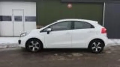 Wit Gebruikt 2014 Kia Rio Hatchback | € 6.995 (Eerlijke prijs)