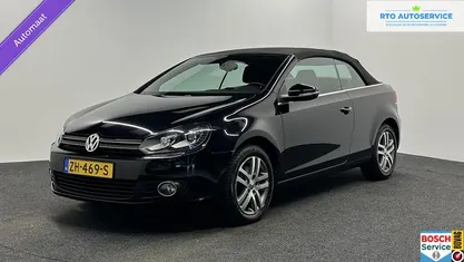 Zwart Gebruikt 2012 VW Golf Cabriolet Highline Cabriolet | € 9.750 (Goede deal)