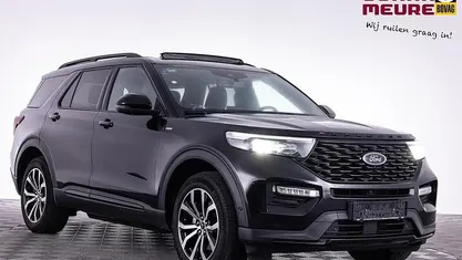 Zwart Gebruikt 2021 Ford Explorer ST-Line SUV | € 49.900 (Goede deal)