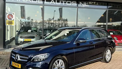 Blauw Occasion 2018 Mercedes C220 Advantage Stationwagen | € 17.949 (Eerlijke prijs)